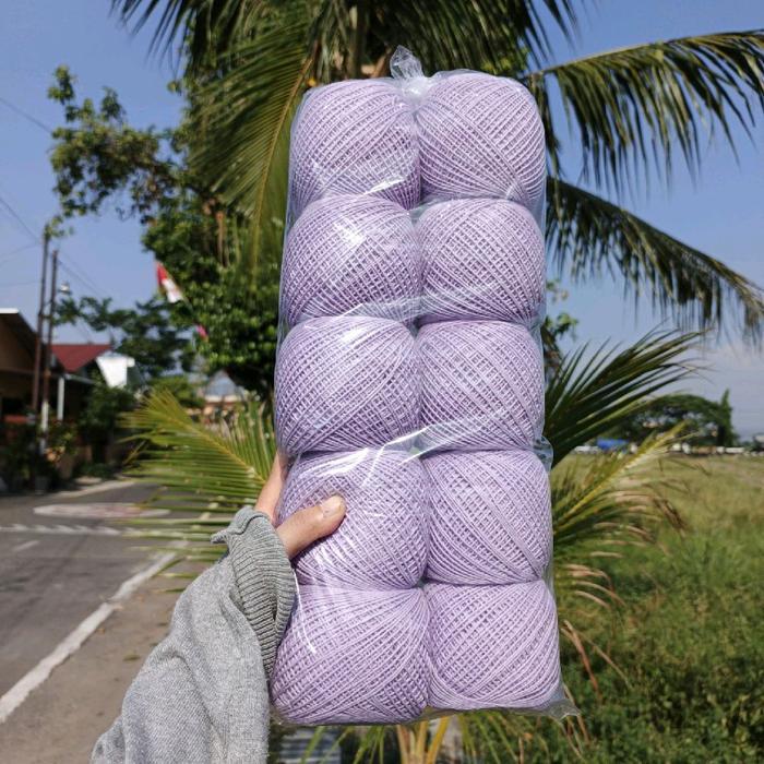 BENANG RAJUT PREMIUM KATUN BALI 1 MM / SMALL PLY COCOK UNTUK MEMBUAT BAJU SWEATER , AMIGURUMI DLL