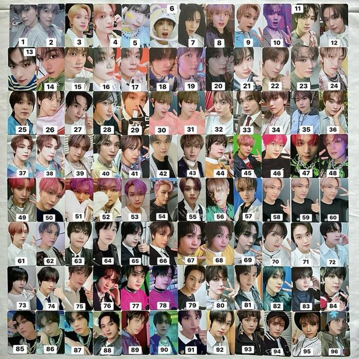 Official Photocard Haechan NCT 127 Dream Walk scape moonlight pinkfong ld yzy candy btfm kartu pc