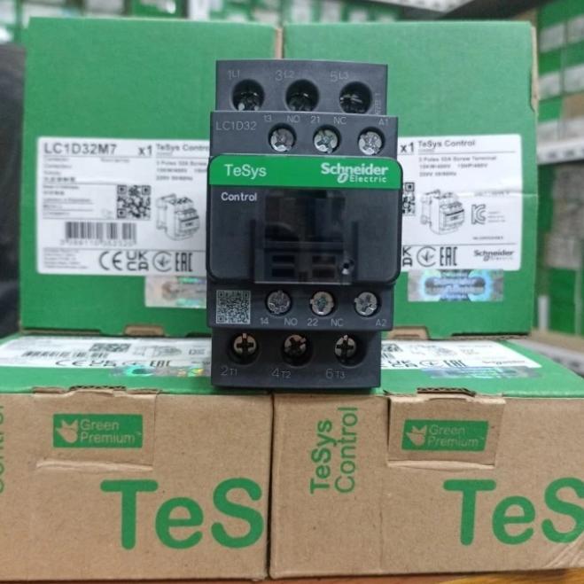 Kontaktor Schneider LC1D32M7 LC1D32F7 LC1D32Q7 LC1D32B7 LC1D32E7 Original - LC1D32E7(48V) KWH2 24R
