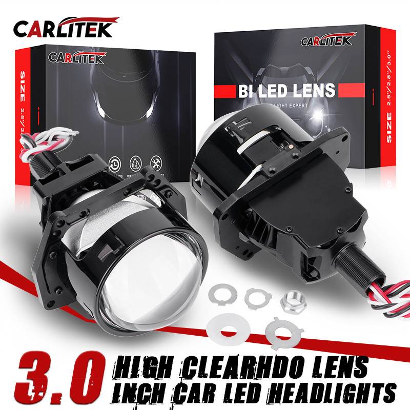 3 Inch Bi-LED Projector Lenses 6000K Hella 3R G5 H4 H7 9005 9006 Car