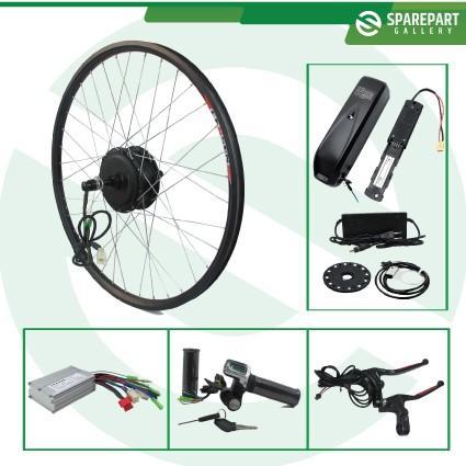 Alinja - Komplit Set Ebike Kit 36V350W Sepeda Listrik - Velg/Rims 26" Roda Terbaru 