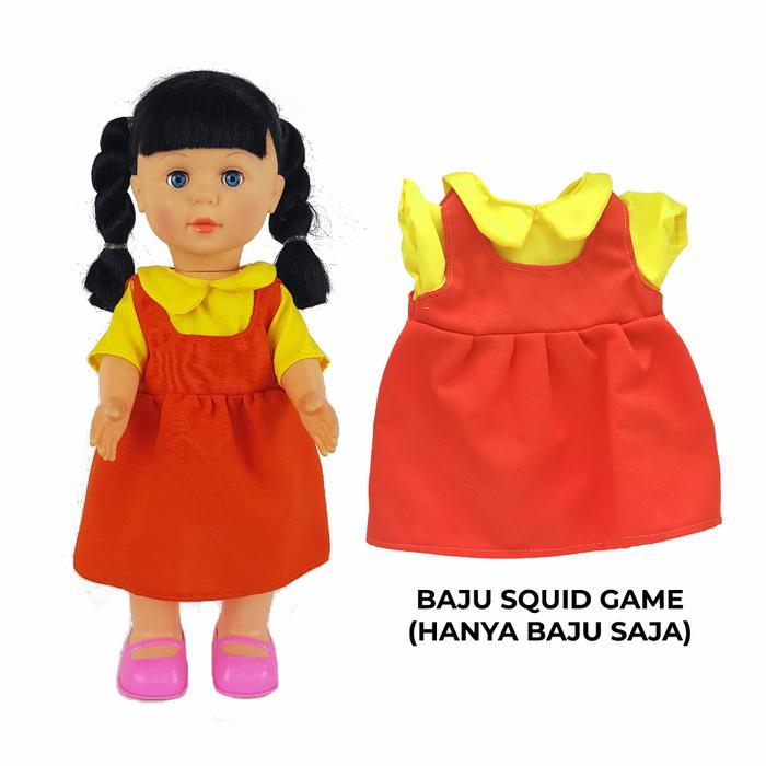 Squid Game Boneka Baju Squid Game untuk Boneka Belinda