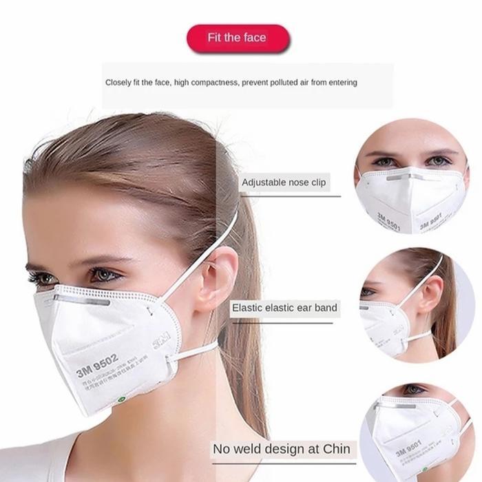 NEW Masker KN 95 3M 9501/9502