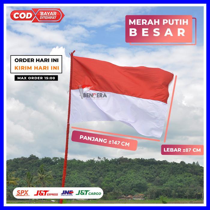 BENDERA MERAH PUTIH BESAR