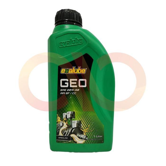 Evalube Oli Mobil Mesin Non Diesel GEO (GASOLINE ENGINE OIL) 1 Liter