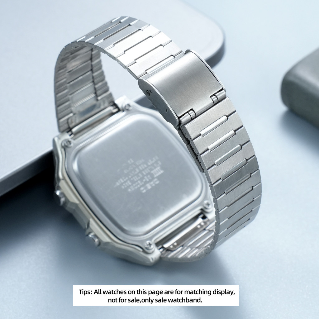 For Casio AE1200 AE1300 WS-1600H Stainless Steel Watch Bracelet AE-1200H A158 A159 A168 Metal Watch