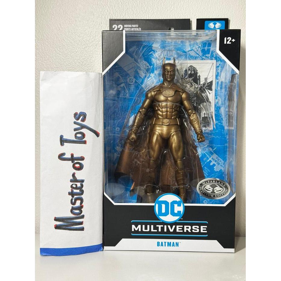 HOT SALE MCFARLANE DC MULTIVERSE BATMAN (BATMAN 1989) PLATINUM EDITION - READY STOCK TERMURAH
