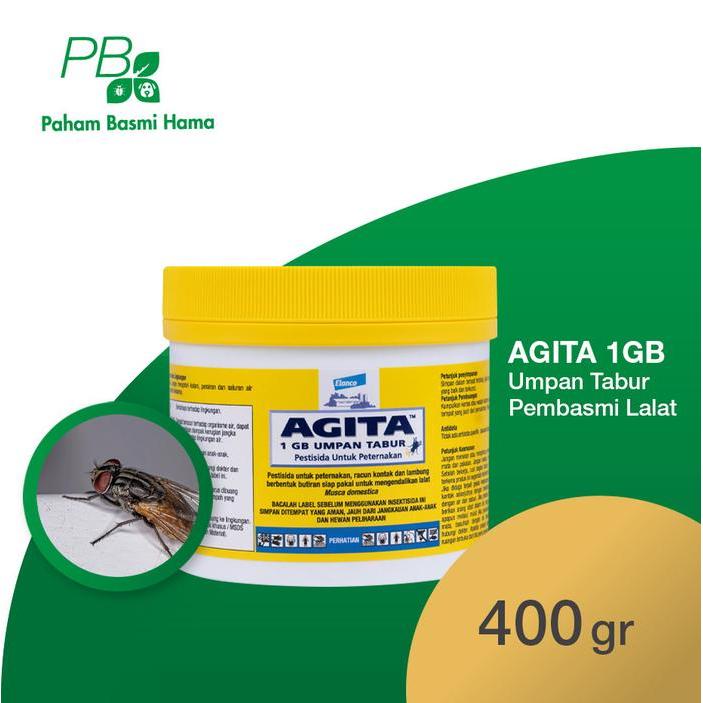 ` Agita 1 GB - Umpan Pembasmi Lalat - Racun Lalat - Anti Lalat - 400 Gr