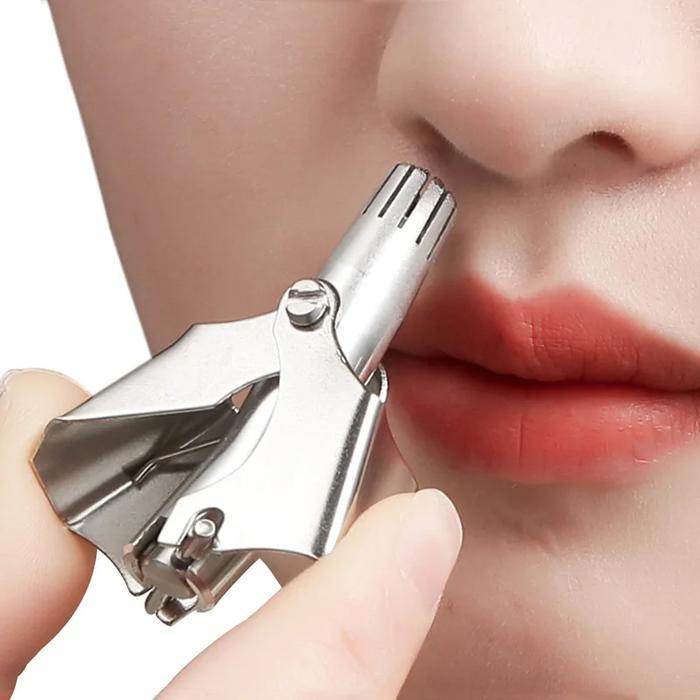 Alat Cukur Bulu Hidung Trimmer Manual Tanpa Batre Mudah Pengoperasian Facial