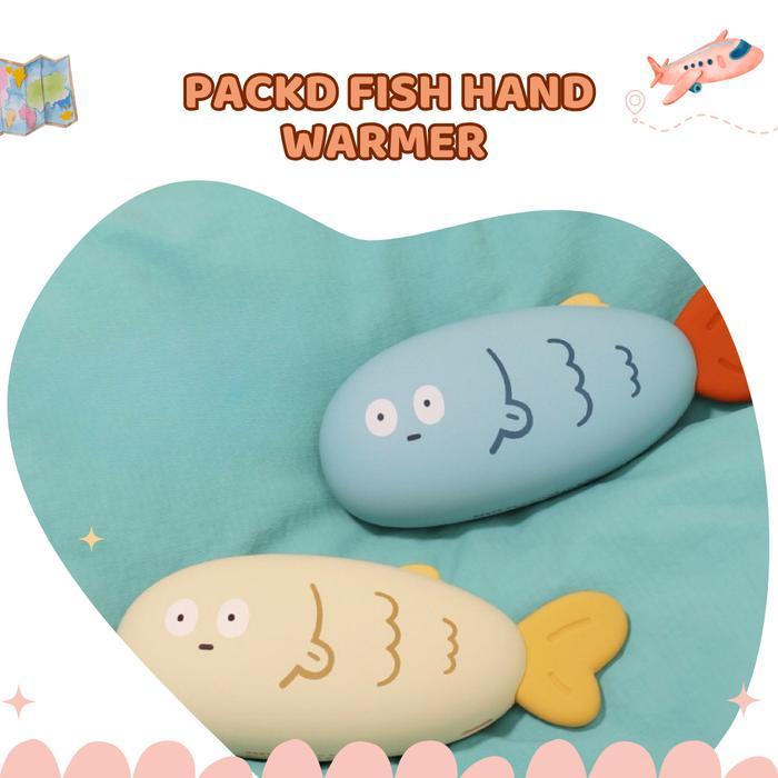 PACKD Handwarmer Fish Penghangat Tangan Model Ikan Premium Built Quality Rechargable Hand warmer