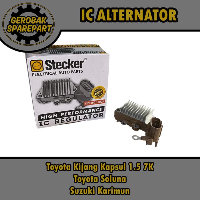 Ic Regulator Alternator - Toyota Kijang Kapsul 1.5 7K / Soluna / Suzuki Karimun Stecker