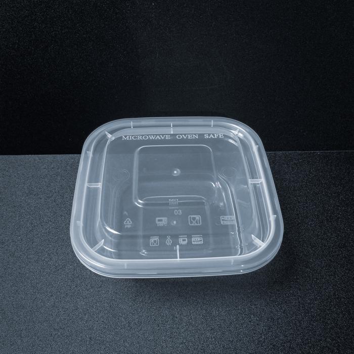 Thinwall Kotak Sq 350 Ml/Food Container/Microwave Oven Save