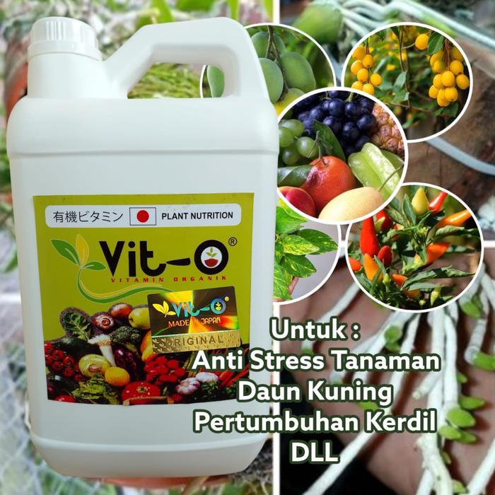 Pupuk Vit O Bahan Organik Plant Nutrition 5 Liter Untuk Semua Tanaman