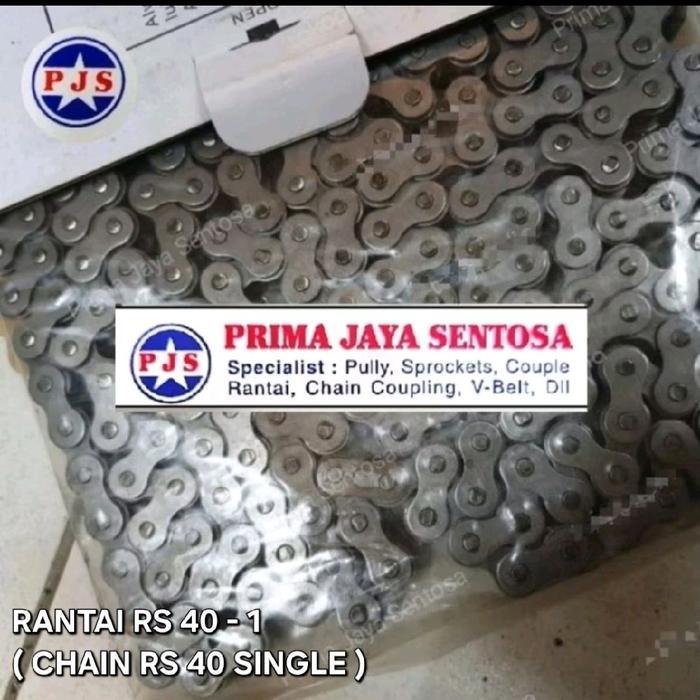 ROLLER CHAIN RS 40 - 1 ( RANTAI RS 40 SINGLE )