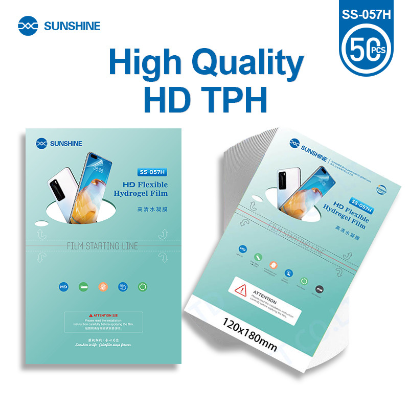 Sunshine SS-057H HD Hydrogel Film Protecting the Phone Screen for SS-890C ,870C ,Y22Series