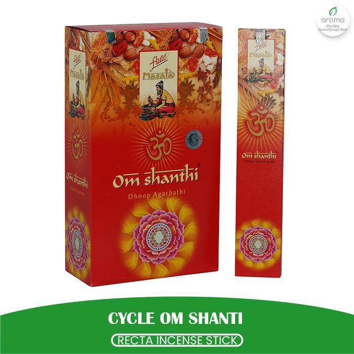 Dupa India Aromaterapi Recta - Cycle Om Shanti