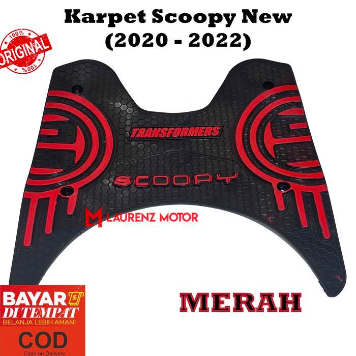Ada Stok Karpet Honda Scoopy New 2020 2021 2022 Keset Bordes Pijakan Kaki Variasi