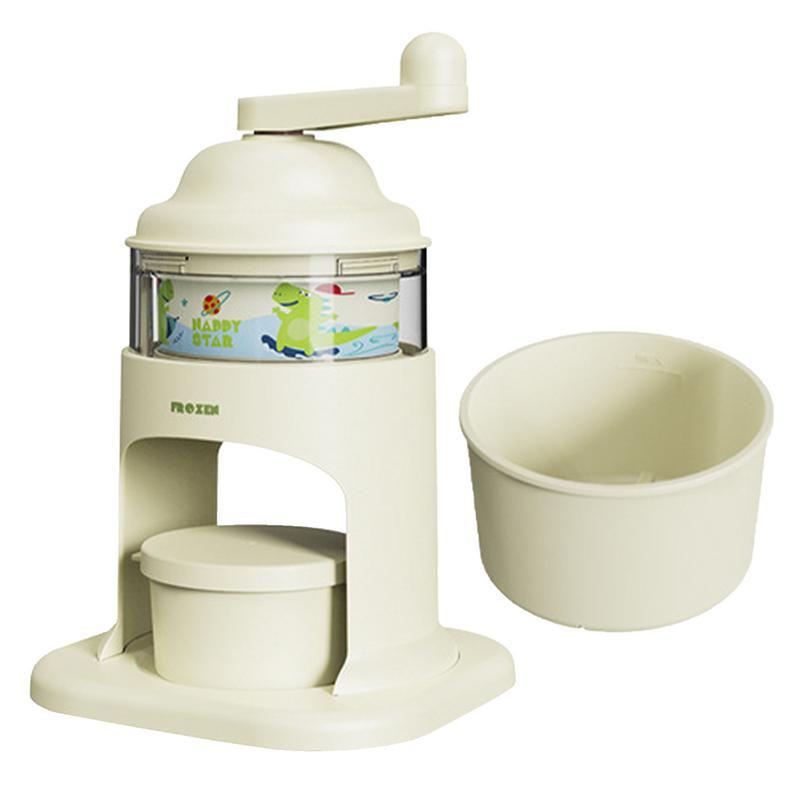 Ice Shaving Machine Ice Maker Manual Ice Crusher Machine Cone Maker Ice Chopper Ice Breaker Portable