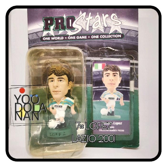 HOT SALE 7# LOPEZ - LAZIO 2001 CORINTHIAN PROSTARS FIGURE PEMAIN BOLA TERMURAH