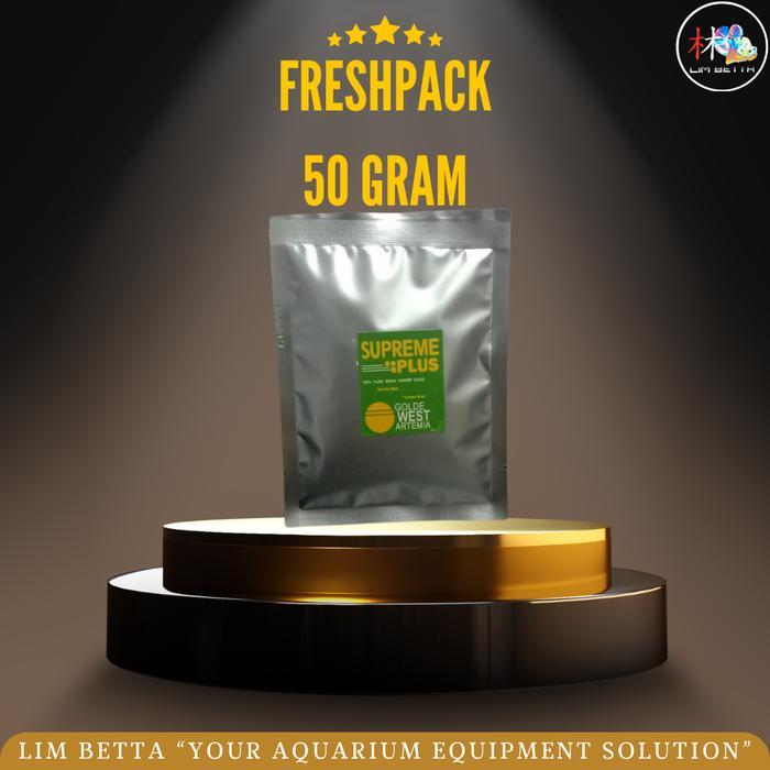 Terlaris ( Freshpack ) Artemia Supreme 10 Gram / Artemia Supreme Plus