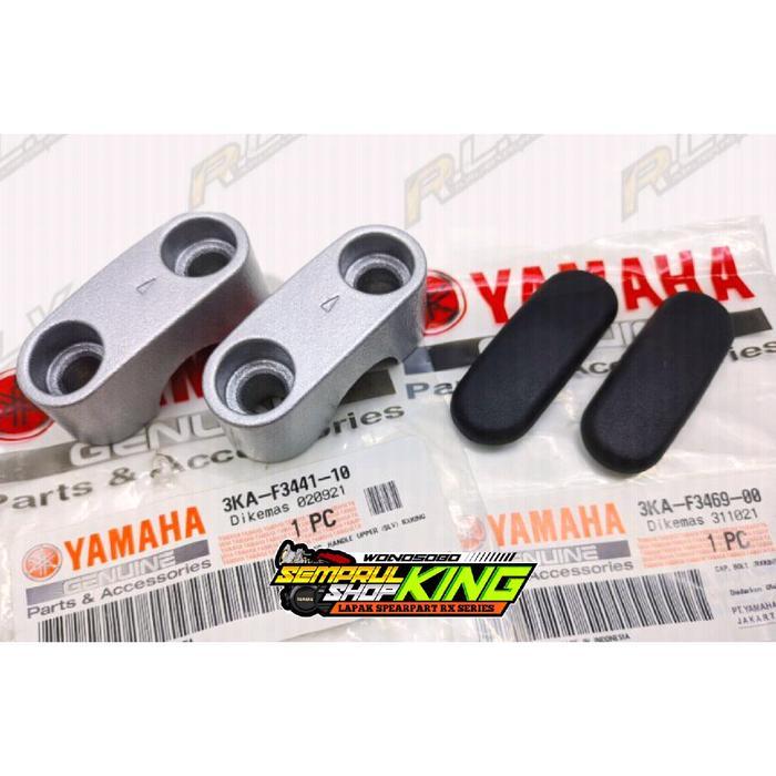 Raiser klem setang rxking tutup raiser stang rx king klem stang rxking scorpio vixion Original