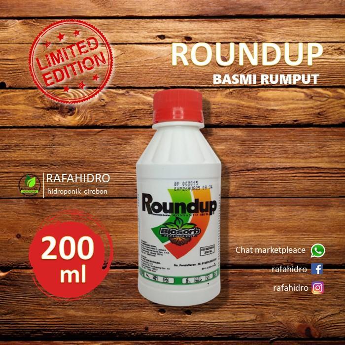 BISA COD ROUNDUP 486 SL 200 ml HERBISIDA OBAT RACUN PEMBASMI RUMPUT MURAH