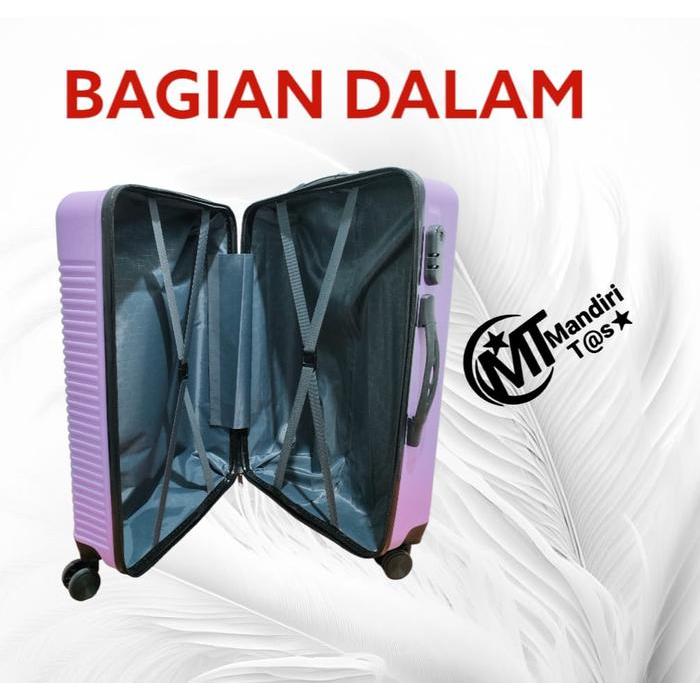 BISA COD [MANDIRITAS] KOPER 20/24 INCH - KOPER FIBER KOPER POLO 1037 KOPER BAGASI BISA COD