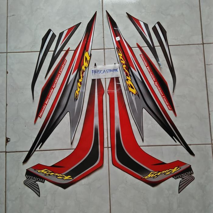 striping blade 2011 hitam ful merah