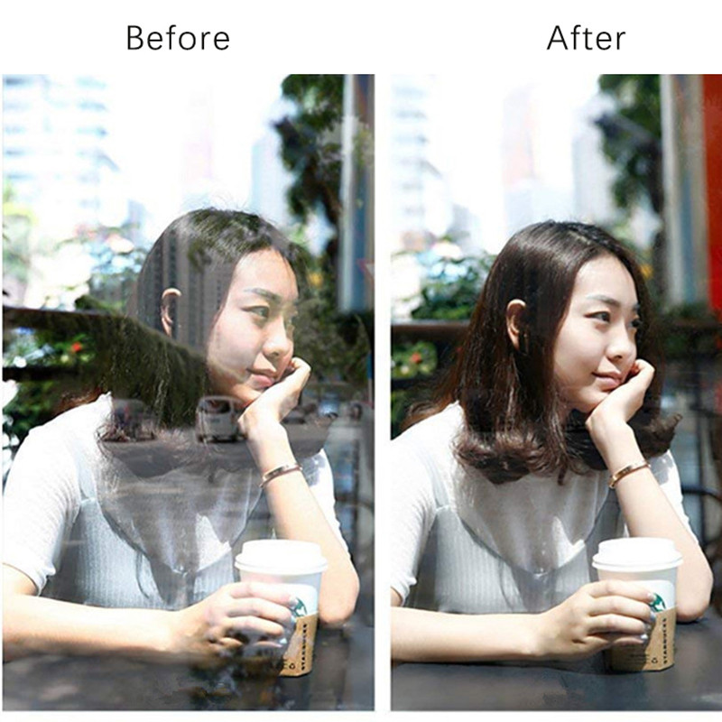 NEW Universal With Clip Portable Professional Phone Polarizer Wide Angle Lens 37/52MM CPL Filter