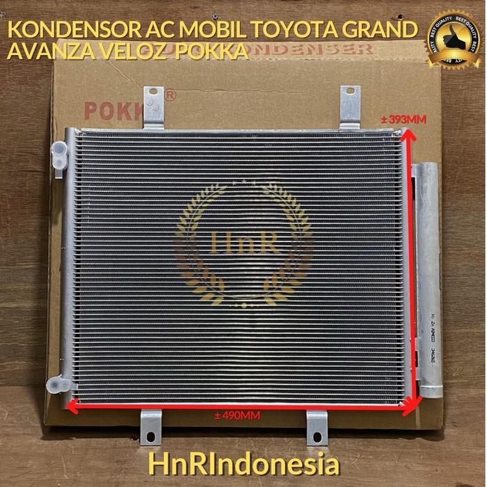 Kondensor Ac Mobil Untuk Mobil Toyota Grand Avanza Veloz