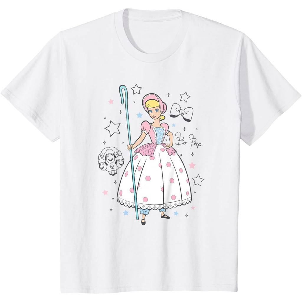 HAZVERSE - Baju Kaos Anak dan Dewasa 24s Disney Pixar Toy Story Bo Peep's Signature Portrait T-Shirt