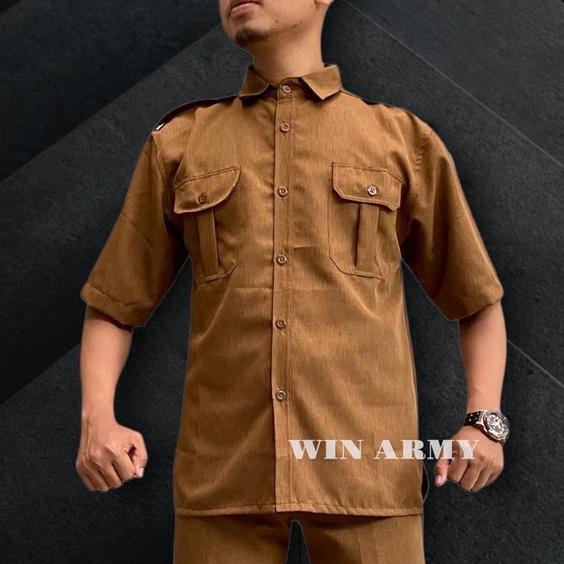 PNS Pemda Pemkot Pemkab Celana Keki PNS Kemeja Pemda PNS Baju Dinas Aparatur Pemerintahan Baju Guru