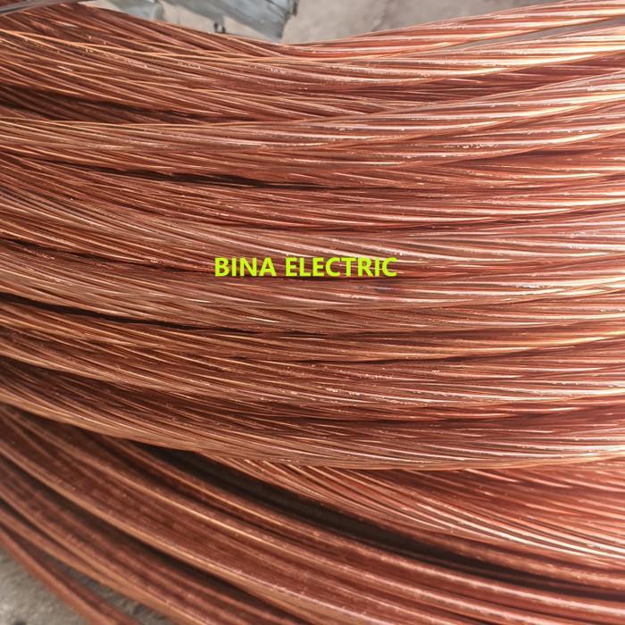 Kabel BC 6mm / Kabel Grounding 6 mm / Kabel Tembaga 6mm 6 mm Meteran