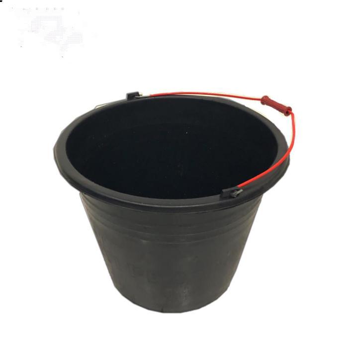 EMBER COR PLASTIK UKURAN SEDANG/EMBER HITAM PLASTIK SEDANG/EMBER PEL