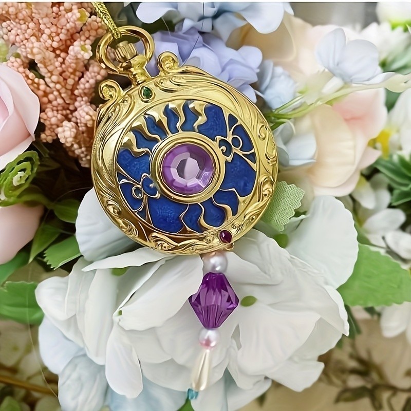 Exquisite Anime Pocket Watch Hanging Watch Women's Time Princess Pocket Watch Quartz Watch Cartoon