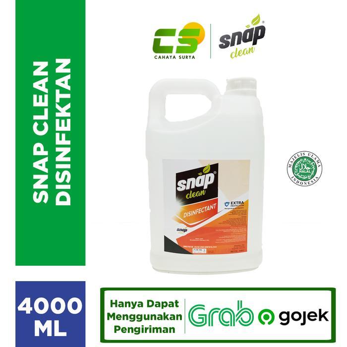 SNAP CLEAN - DISINFEKTAN 4L/GALON (CAIRAN DISINFEKTAN)(DISINFECTANT)