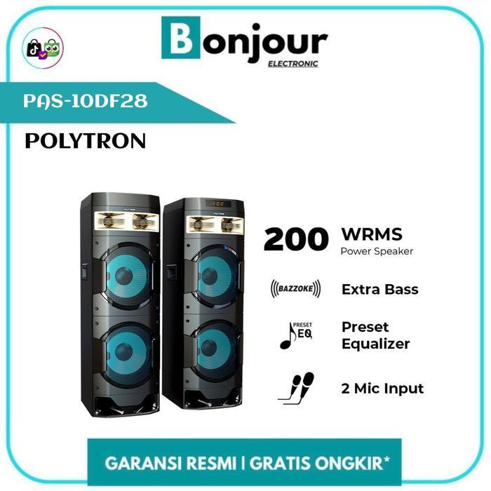Speaker Bluetooth Polytron PAS-10DF28 Extra Bass / PAS 10DF28 / Speaker Bluetooth Polytron