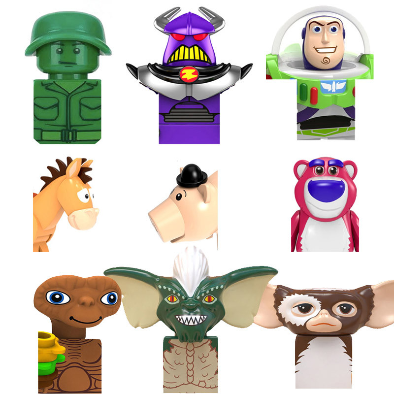 Toy Story 4 Buzz Lightyear Woody Jessie Alien Space Rangers Zurg Model Building Blocks Enlighten