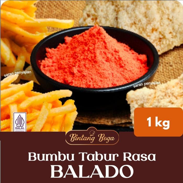 Ready Bumbu Tabur Balado 1 kg Ayam Taiwan Balado Seasoning Taiwan Crispy