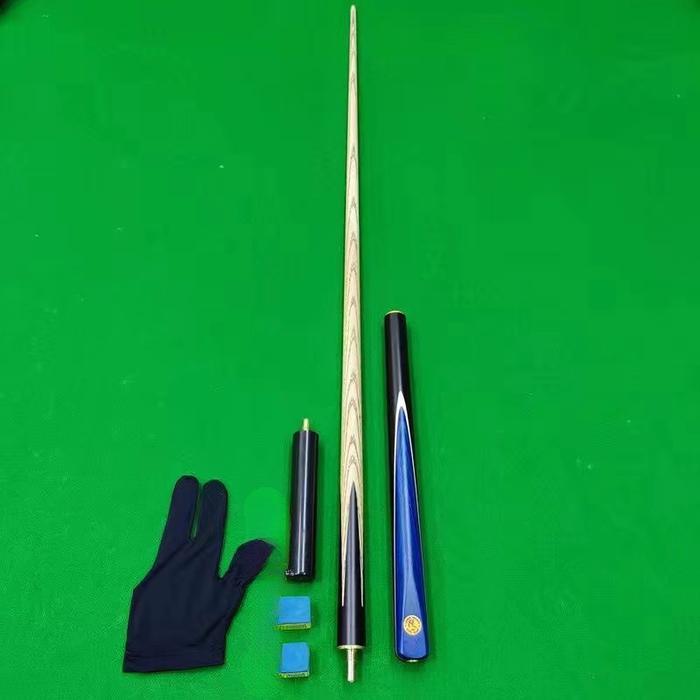 High quality handmade snooker billiard pool stick snooker cue for omin 1 piece 3/4 jointed 9 mm