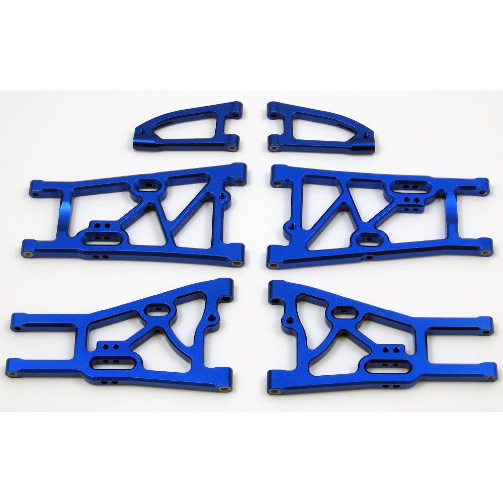 GTBRACING CNC ALUMINUM SUSPENSION ARM SET FOR 1/8 RC CAR KYOSHO MP7.5 INFERNO GT2 VE UPGRADE PART