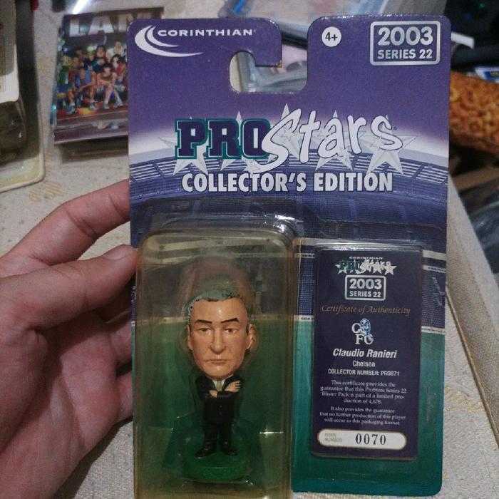HOT SALE ACTION FIGURE PROSTARS CLAUDIO RANIERI COACH LEGEND SUPER RARE TERMURAH