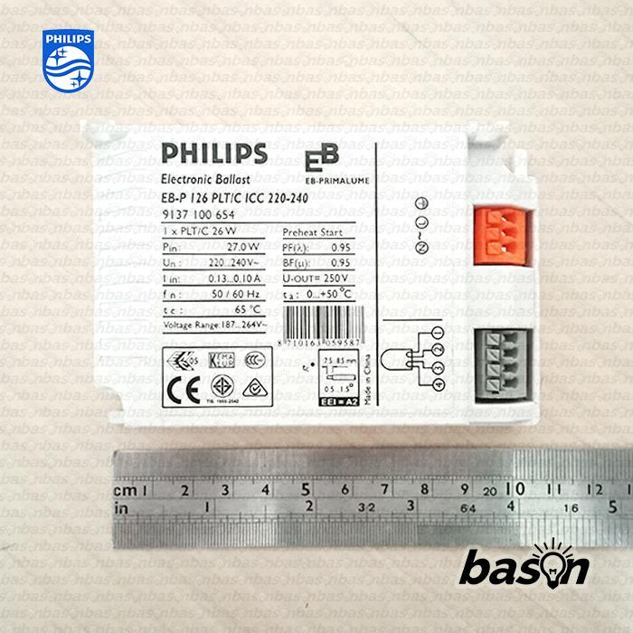 Philips Eb-P 126 Pl-T/C Icc 220-240 - Ballast Elektronik Ebp Plc 26W Harga Promo