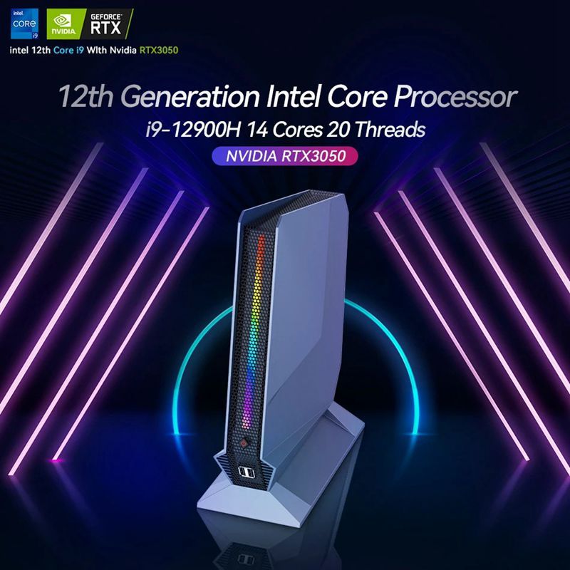 . Gaming Mini Pc Intel Core 13Th Gen I9 13900H I7 12700H With Nvidia -