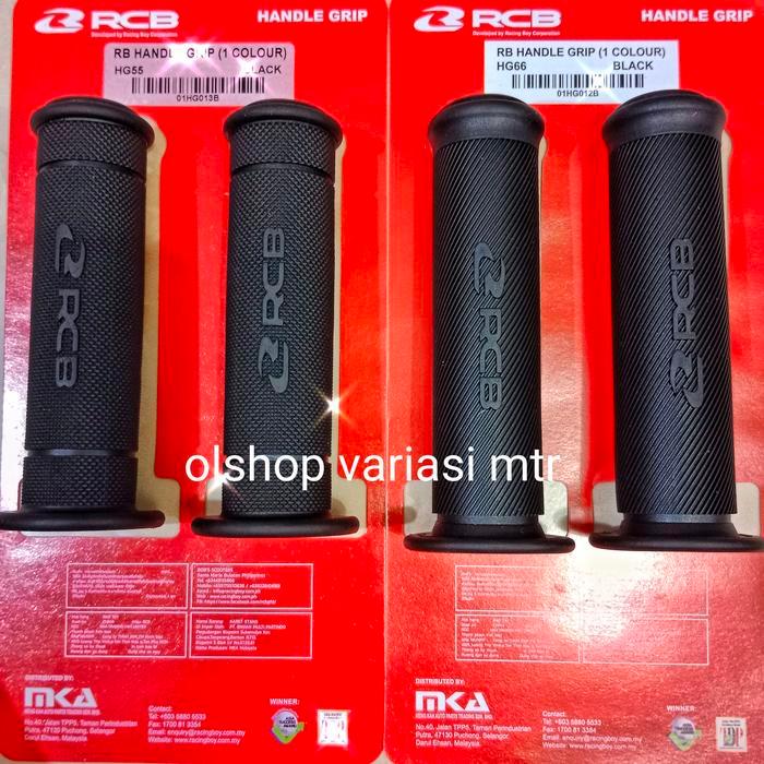 Ada Stok hand grip original RCB HG55 HG66 universalmotor CBR nmax aerox ninja