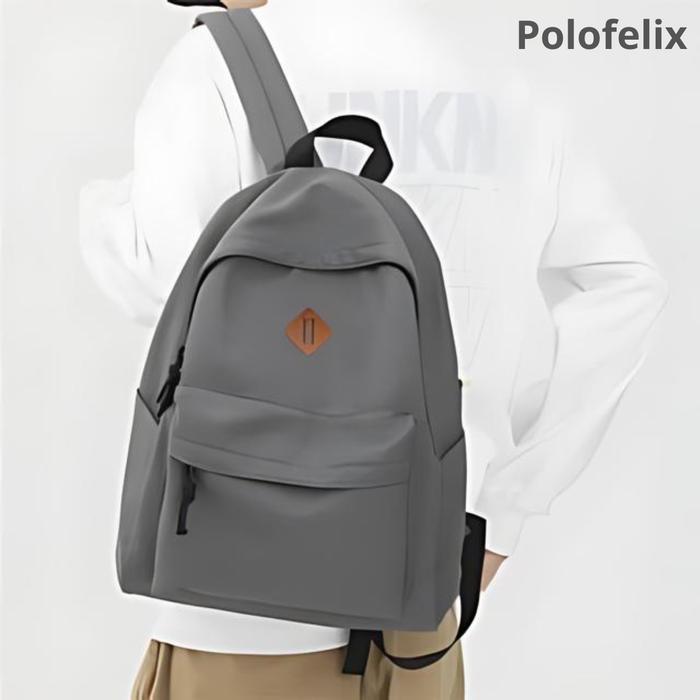 Elizabeth - Tas Ransel Polo Felix Sekolah Korea Fashion Wanita Untuk Anak Perempuan Dan Laki-Laki -