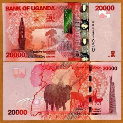 Uganda 20.000 Shillings 2021