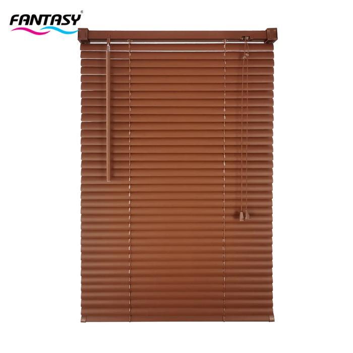 Fantasy Horizontal Venetian Roller Blind Tirai Plastik Pvc Gulung Tirai Penutup Kerai Hordeng