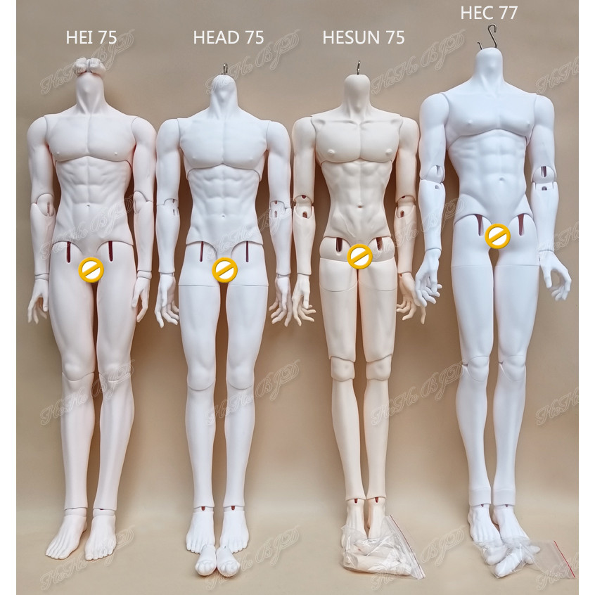 HeHe BJD 1/3 BJD male body 77cm (Just Body only, Without Head ) 75 cm male bodies