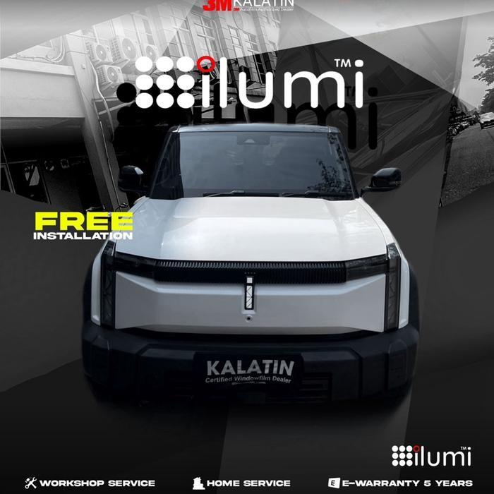 HANYA KACA BELAKANG ILUMI NANO (MEDIUM)